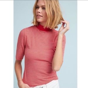 t.la Anthropologie Mock-turtleneck Shirt